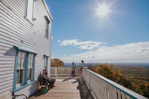 View from Mount Holyoke Summit House (Photo courtesy Alumnae Association)